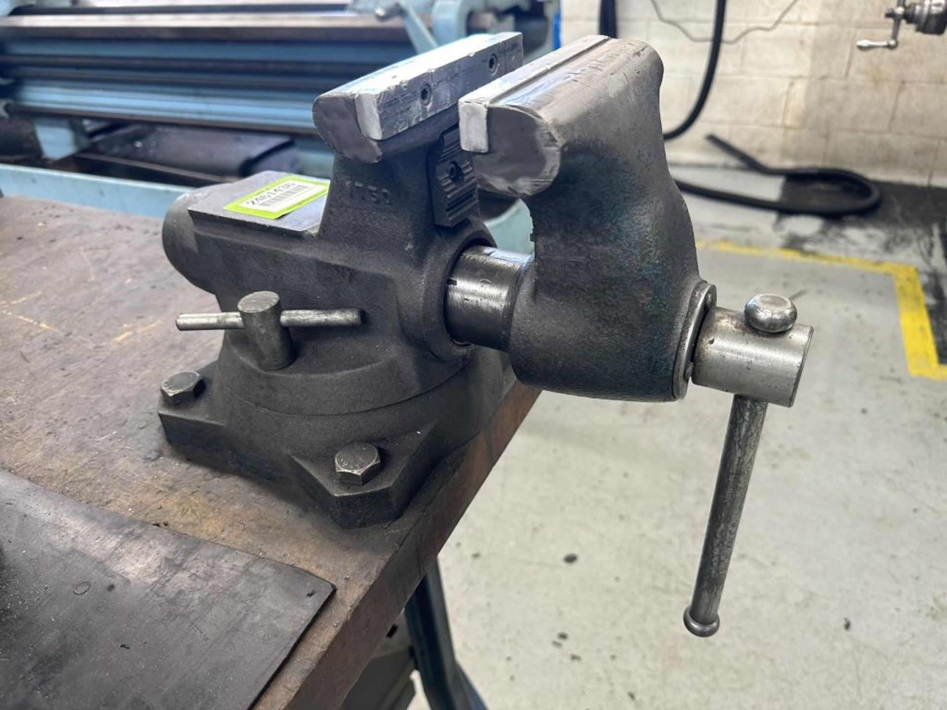 Wilton 5" Bench Vise with Bench - Image 3 of 3