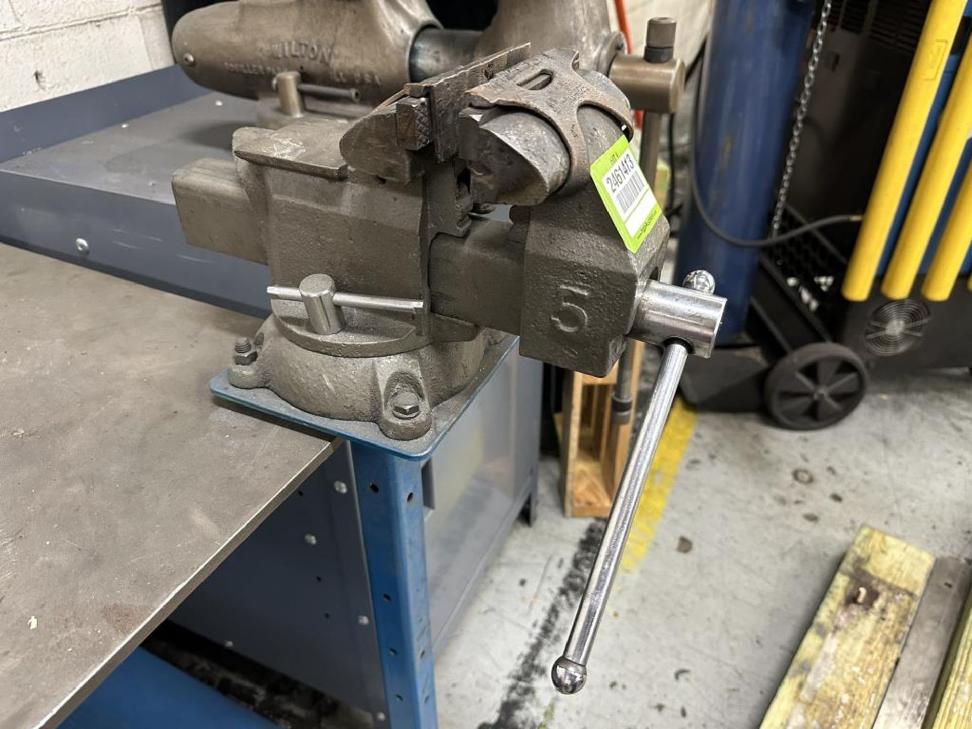 5" Bench Vise with Table - Image 2 of 5