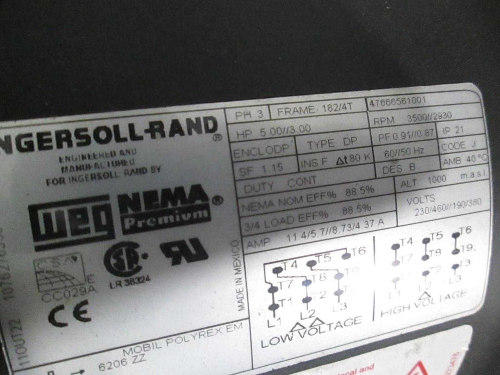 Ingersoll Rand Air Compressor - Bild 6 aus 6