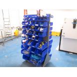 Shelving Cart with Contents