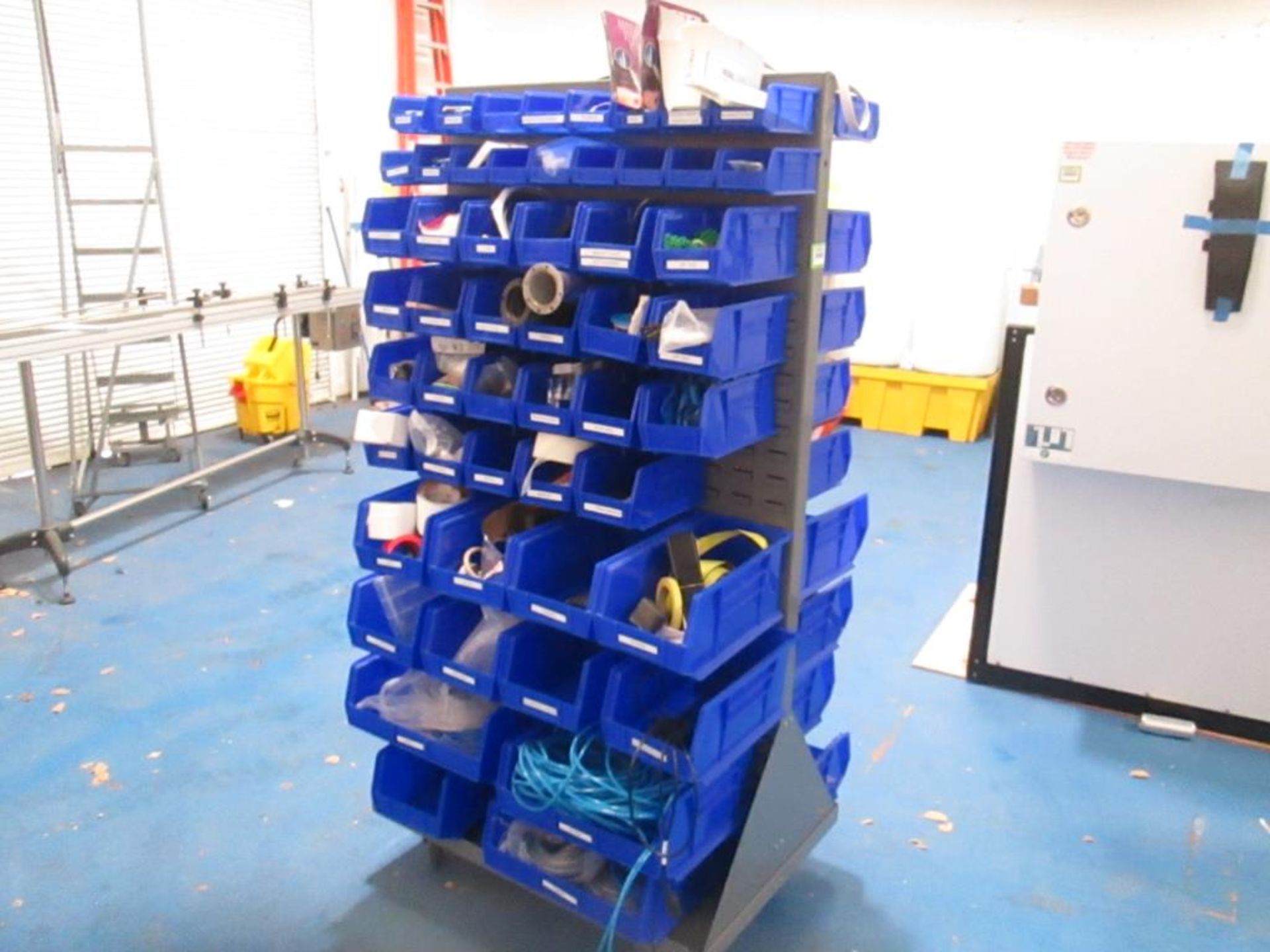 Shelving Cart with Contents