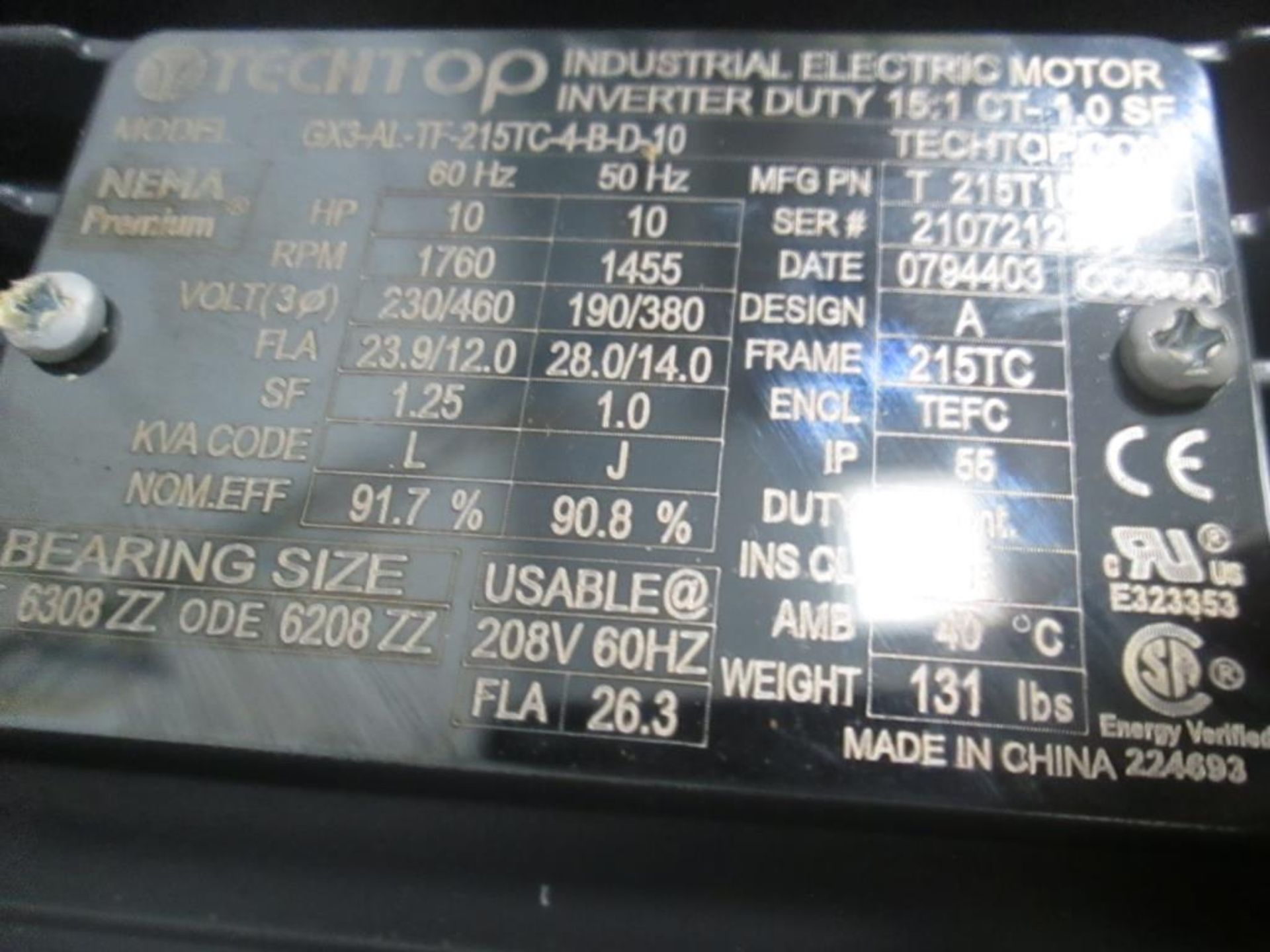 Variable Frequency Drive w/ Mixing Motors & Rods - Image 11 of 11