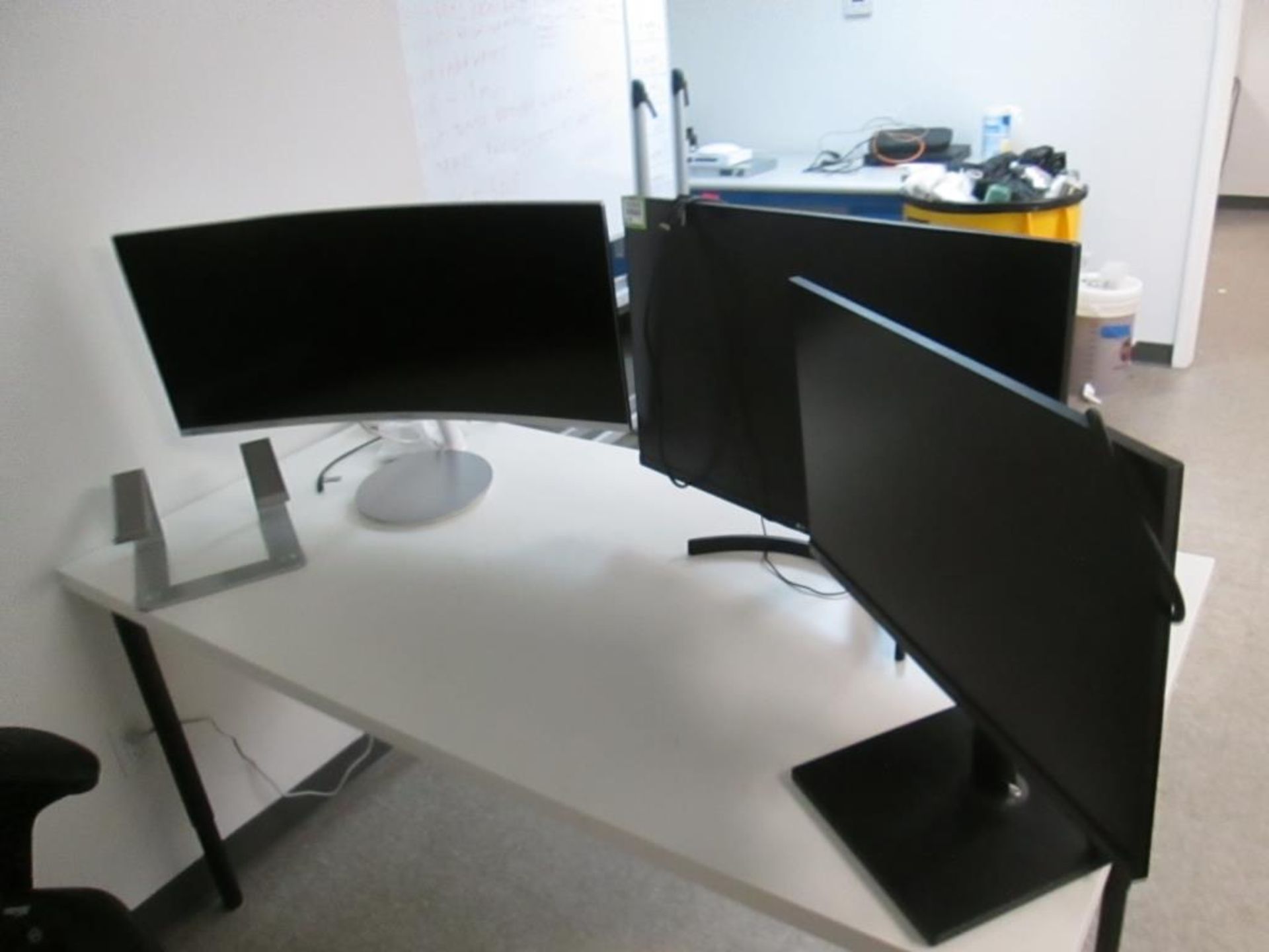 Computer Monitors and Laptop Stand