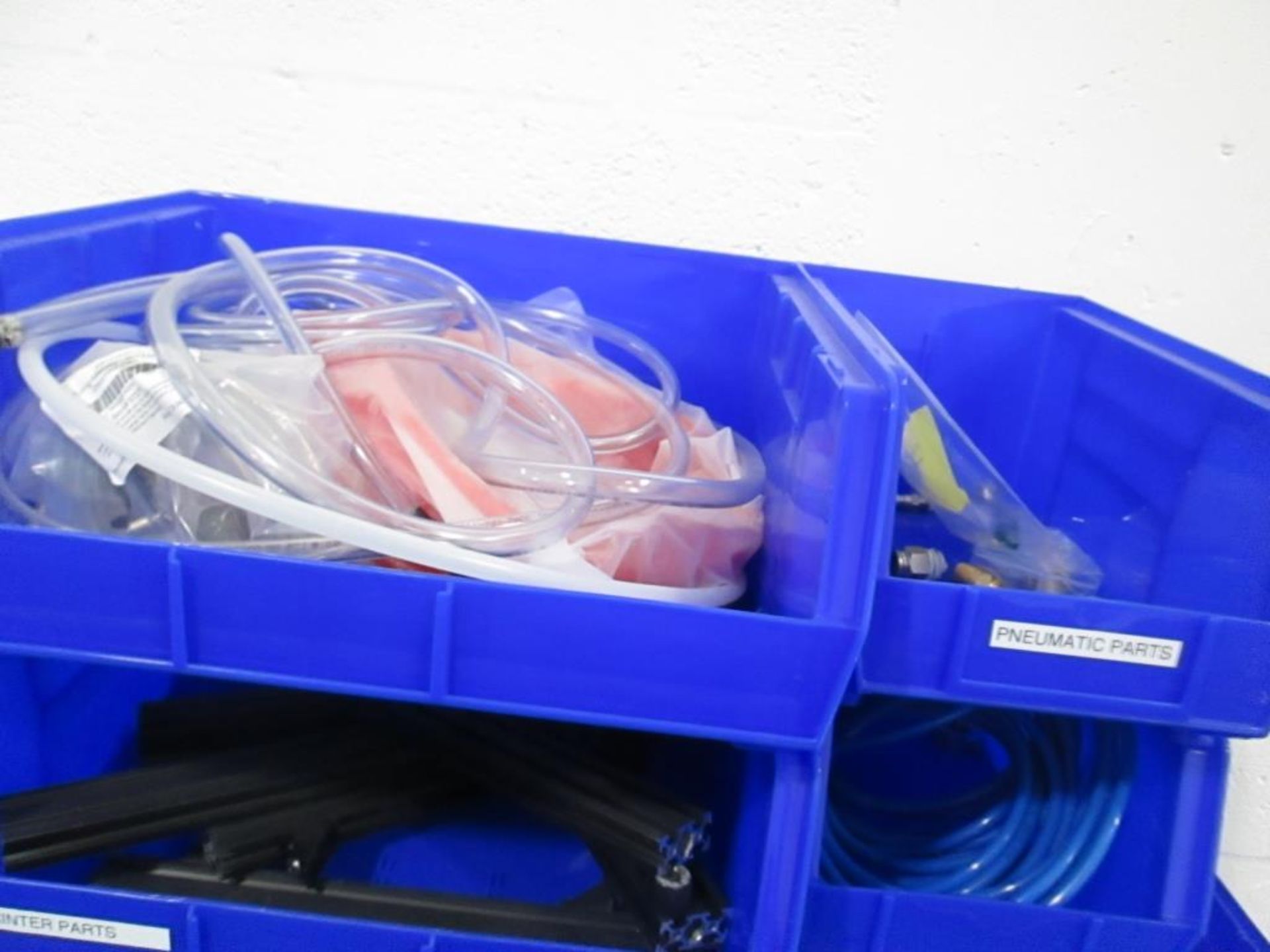 Light Duty Shelving Unit with Plastic Totes - Image 10 of 10