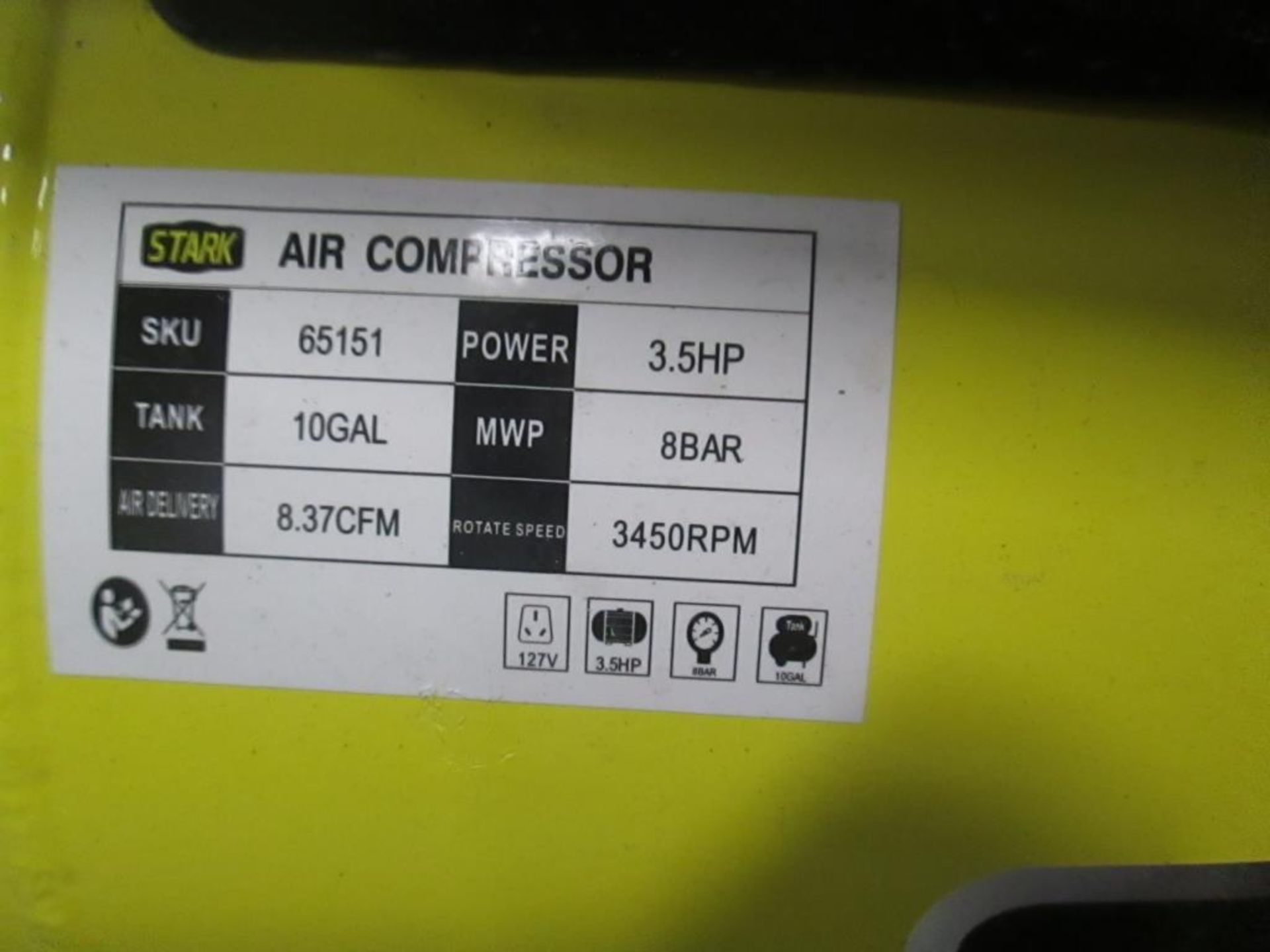 Stark Portable Air Compressor - Image 5 of 5