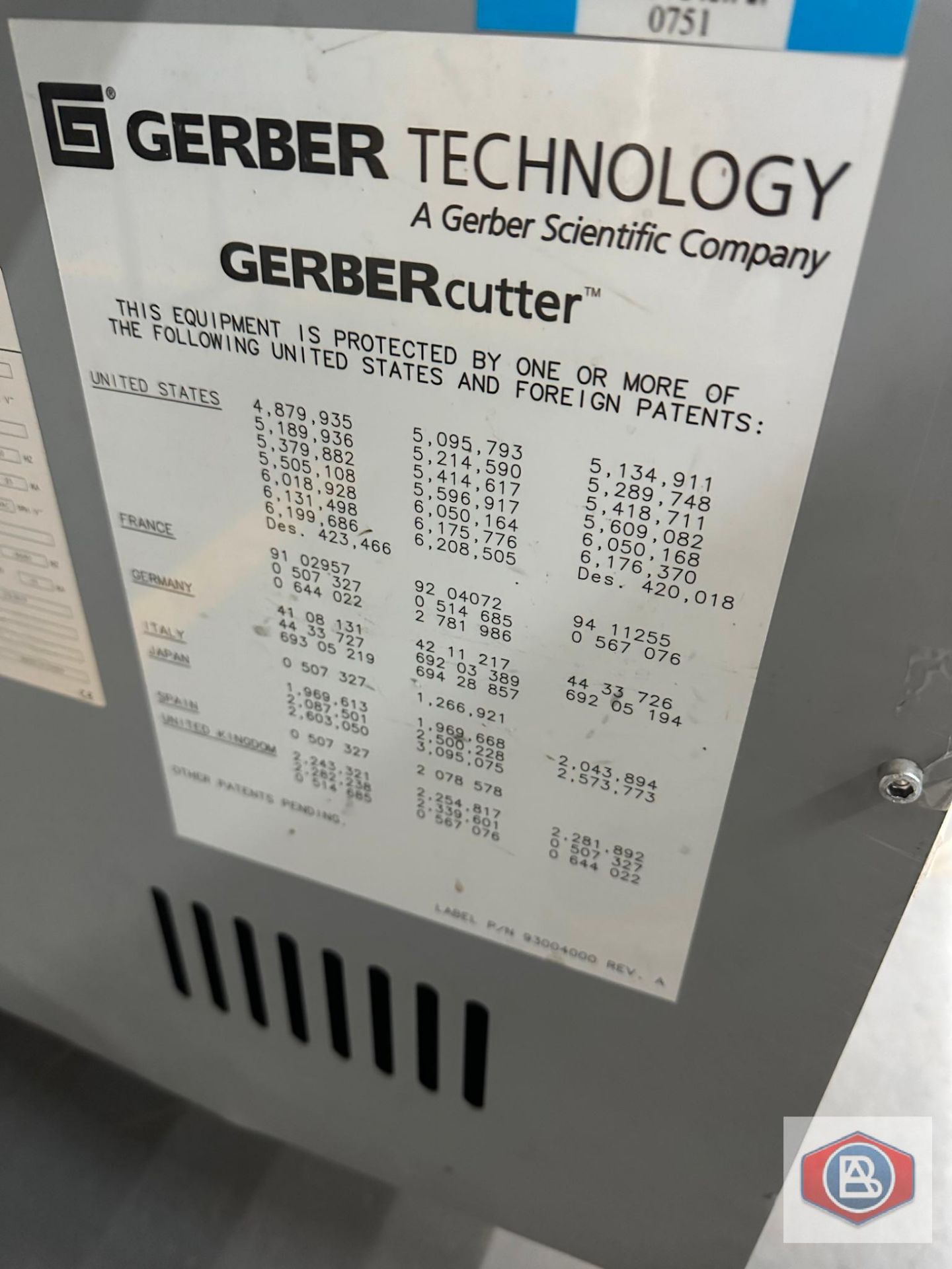 Gerber Automatic Cutter Model XLC7000 - Image 3 of 7