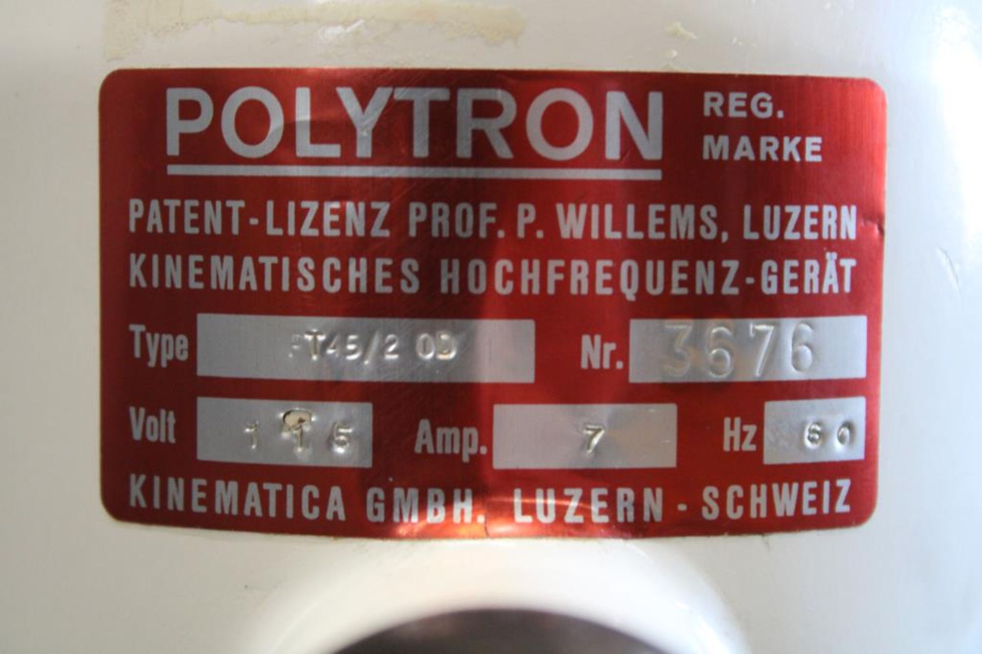 Polytron Benchtop Mixer - Image 3 of 3