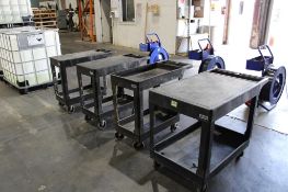 Uline Plastic Utility Carts