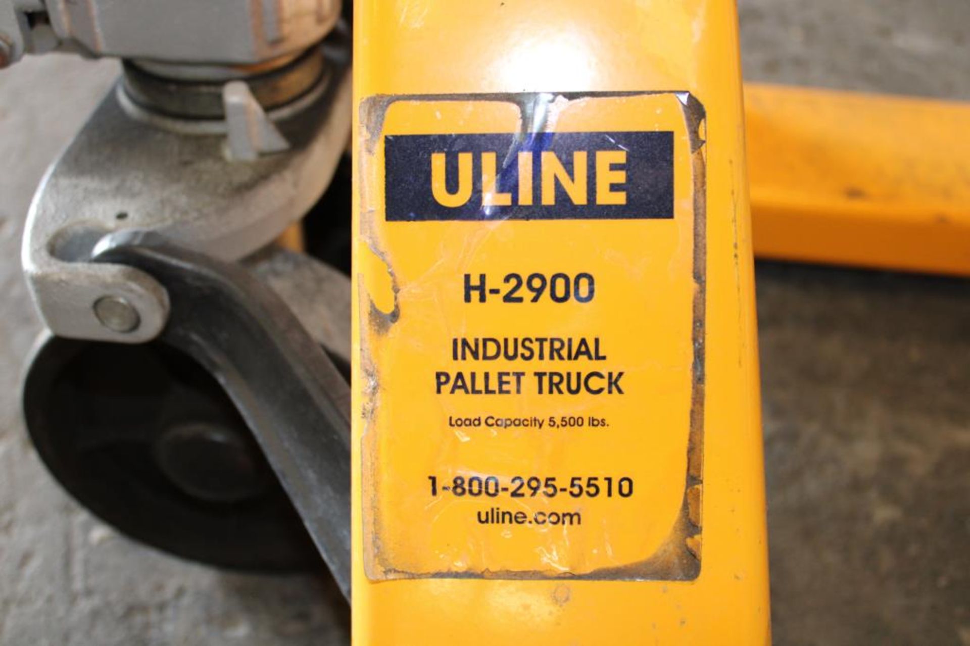 Uline 5,500 Capacity Pallet Jack - Image 2 of 2