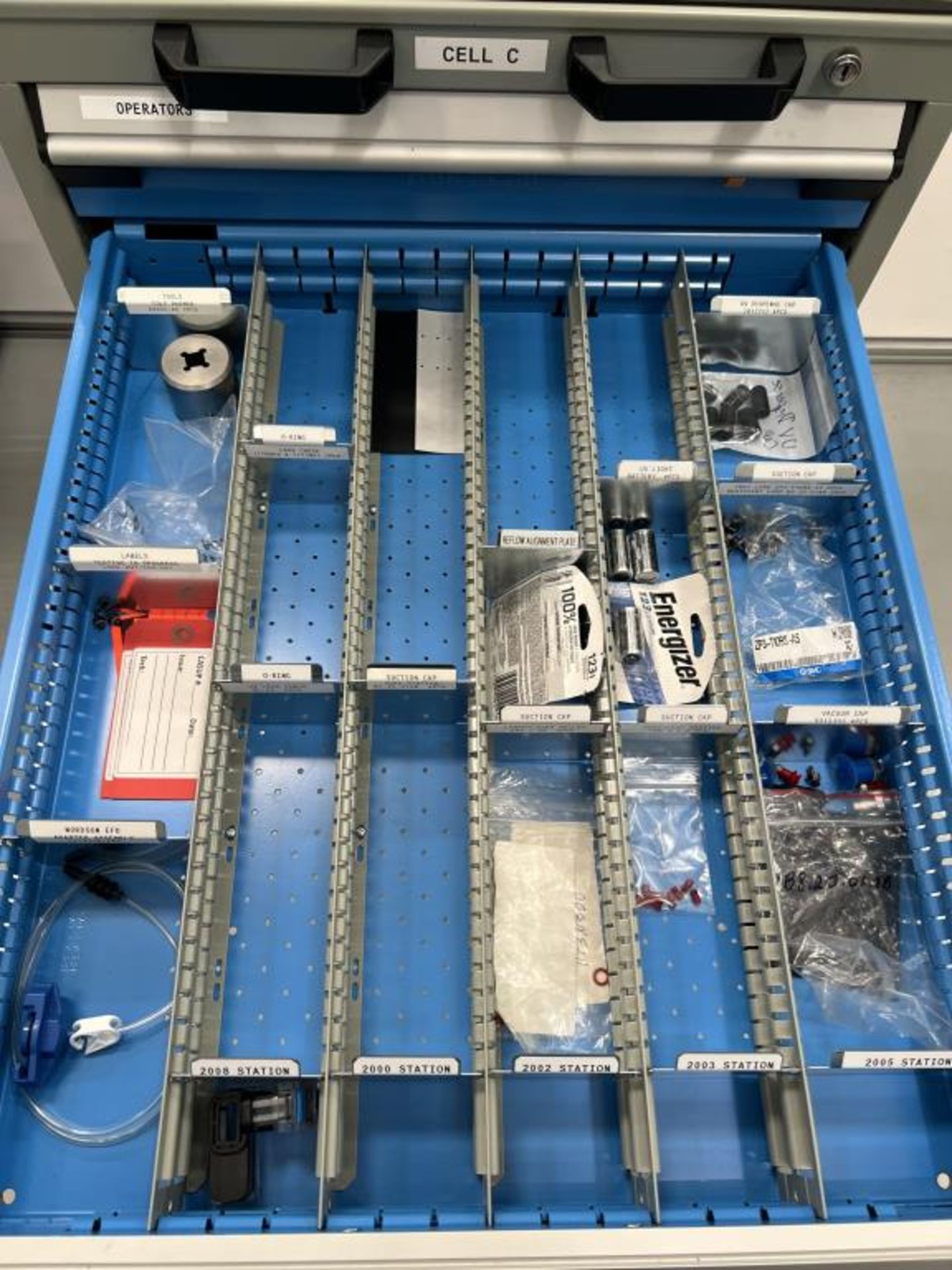 Festo ZW-HD-R-CS 6 Drawer Tool Box with Contents (Induction Sensors ...