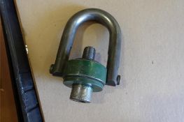 (4) Assorted Swivel Eye Bolts