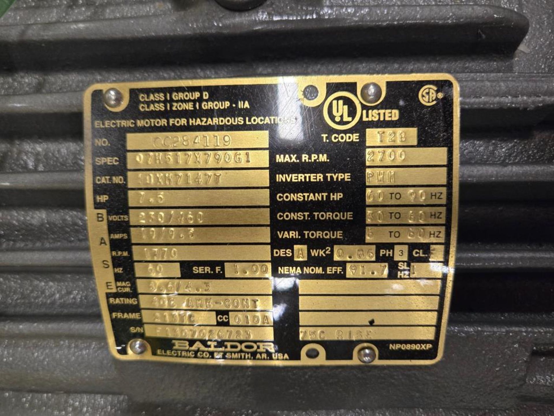 Baldor Motor - Image 3 of 3