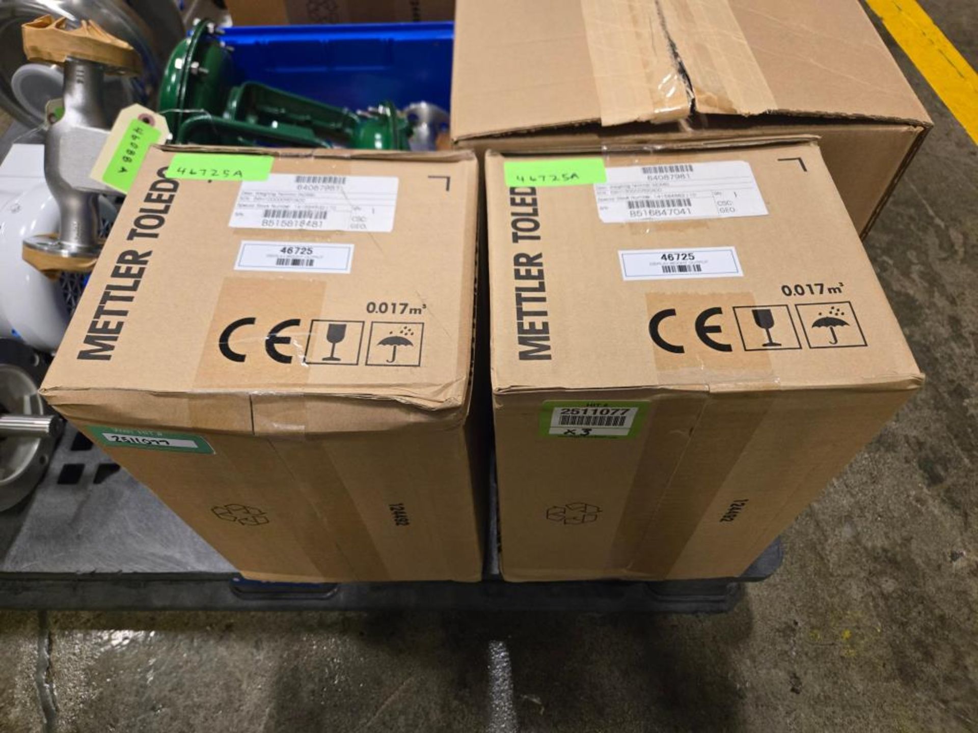 Mettler-Toledo IND560 Lot of (3) Weighing Terminals. Asset# 46725A. HIT ...