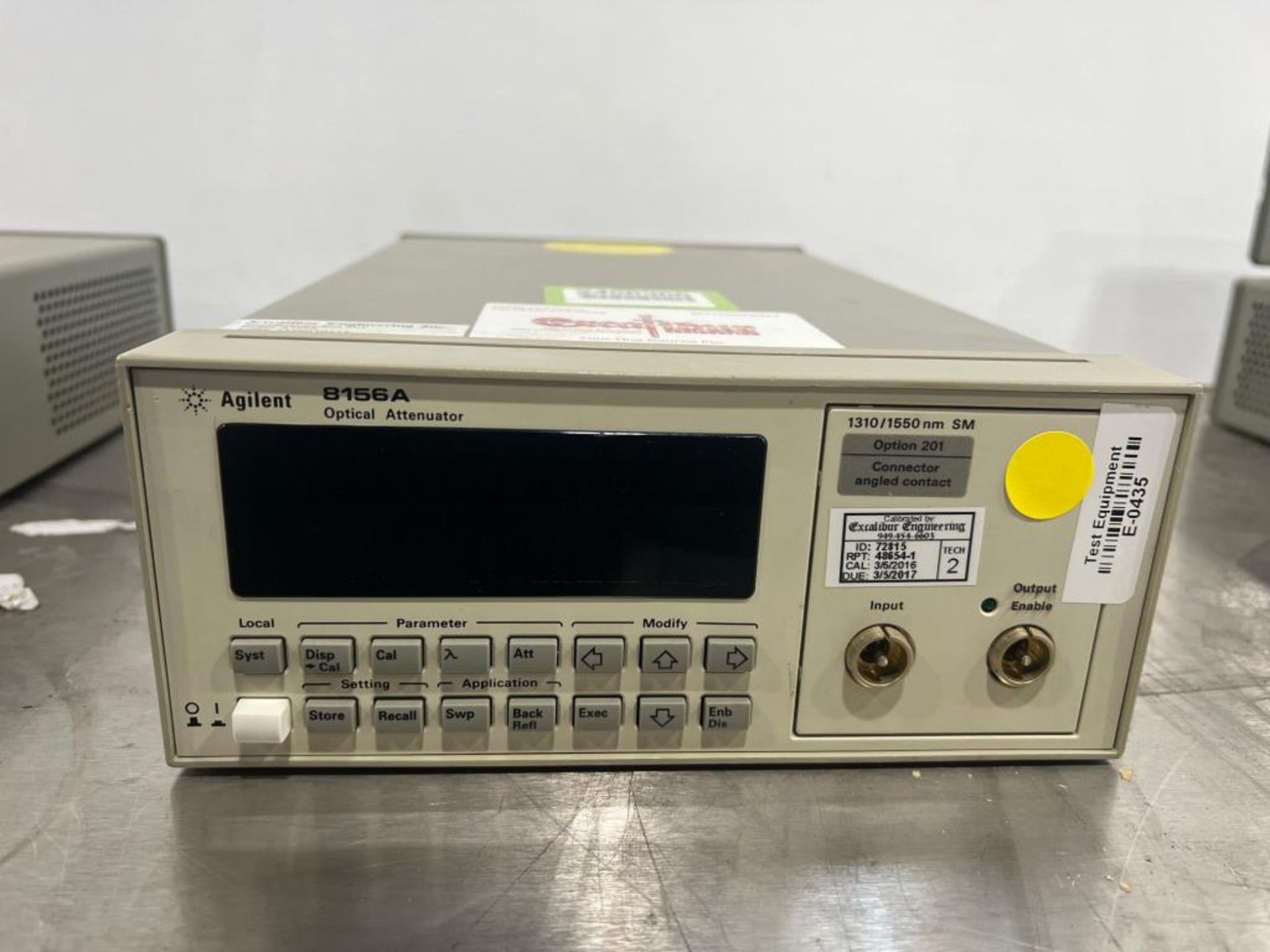 Agilent 8156A Optical Attenuator - Image 2 of 3