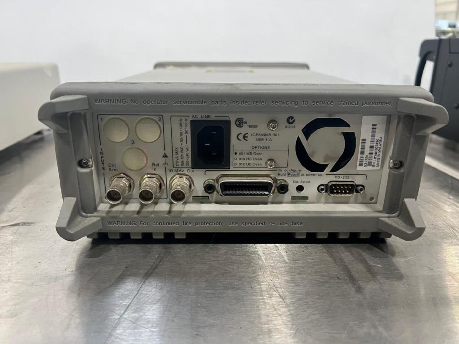 Agilent 53132A Universal Counter - Image 3 of 4