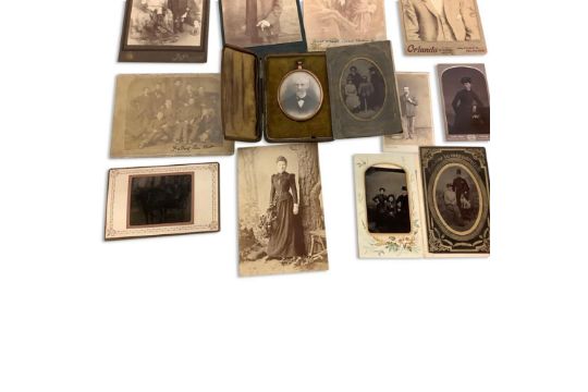 SELECTION OF OLD 19TH CENTURY PHOTOGRAPHS - Image 3 of 6