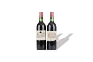 CHÂTEAU LAFITE ROTHSCHILD, PAUILLAC - 1975, 2 BOTTLES