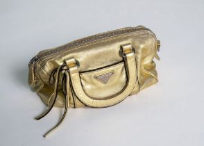 PRADA GOLDEN MINI HANDBAG, CIRCA 2010