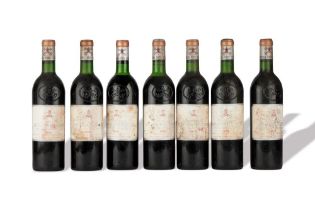 CHÂTEAU PAPE CLÉMENT, PESSAC-LÉOGNAN - 1970, 7 BOTTLES