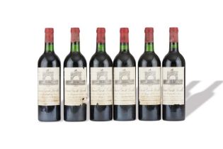 CHÂTEAU LÉOVILLE LAS CASES, SAINT- JULIEN - 1975, 6 BOTTLES