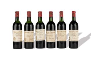 CHÂTEAU CHAUVIN, SAINT-EMILION - 1961, 6 BOTTLES