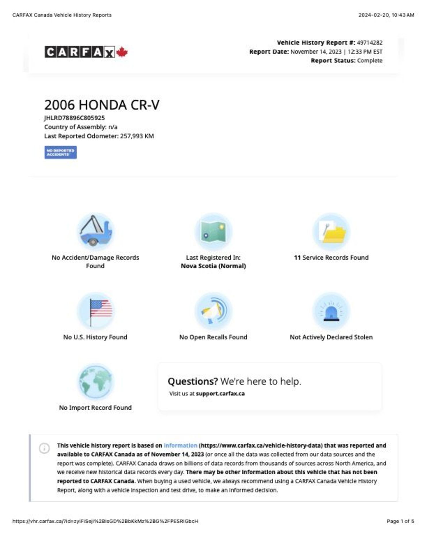 2006 Honda CR-V EX - Image 13 of 13