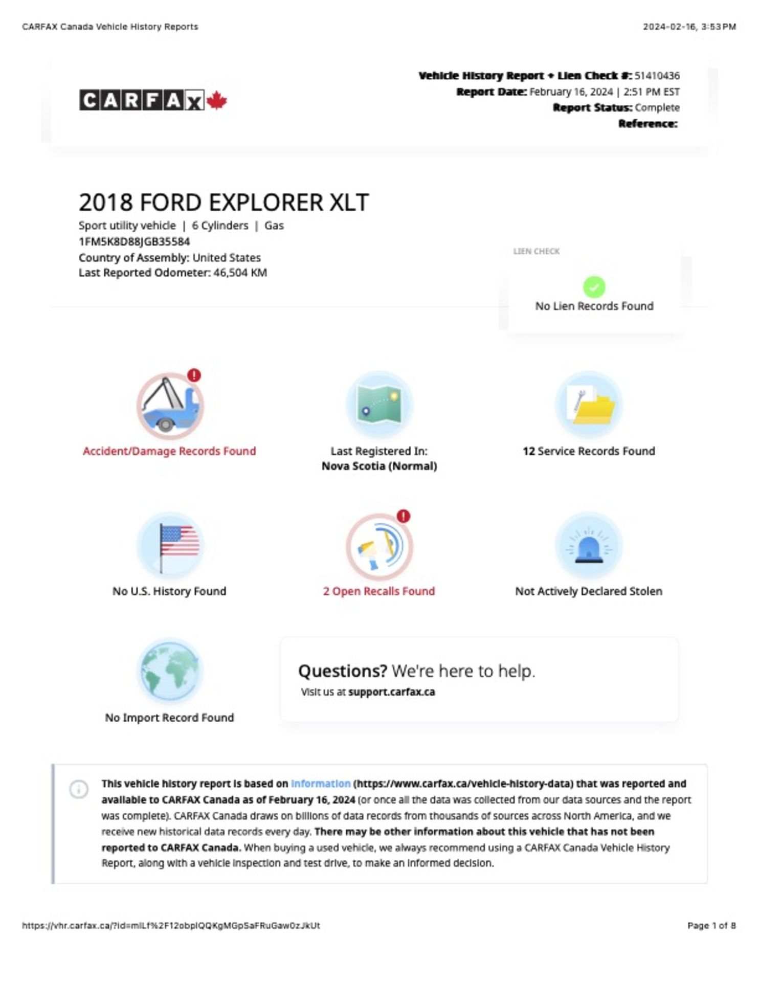 2018 Ford Explorer - Image 19 of 27