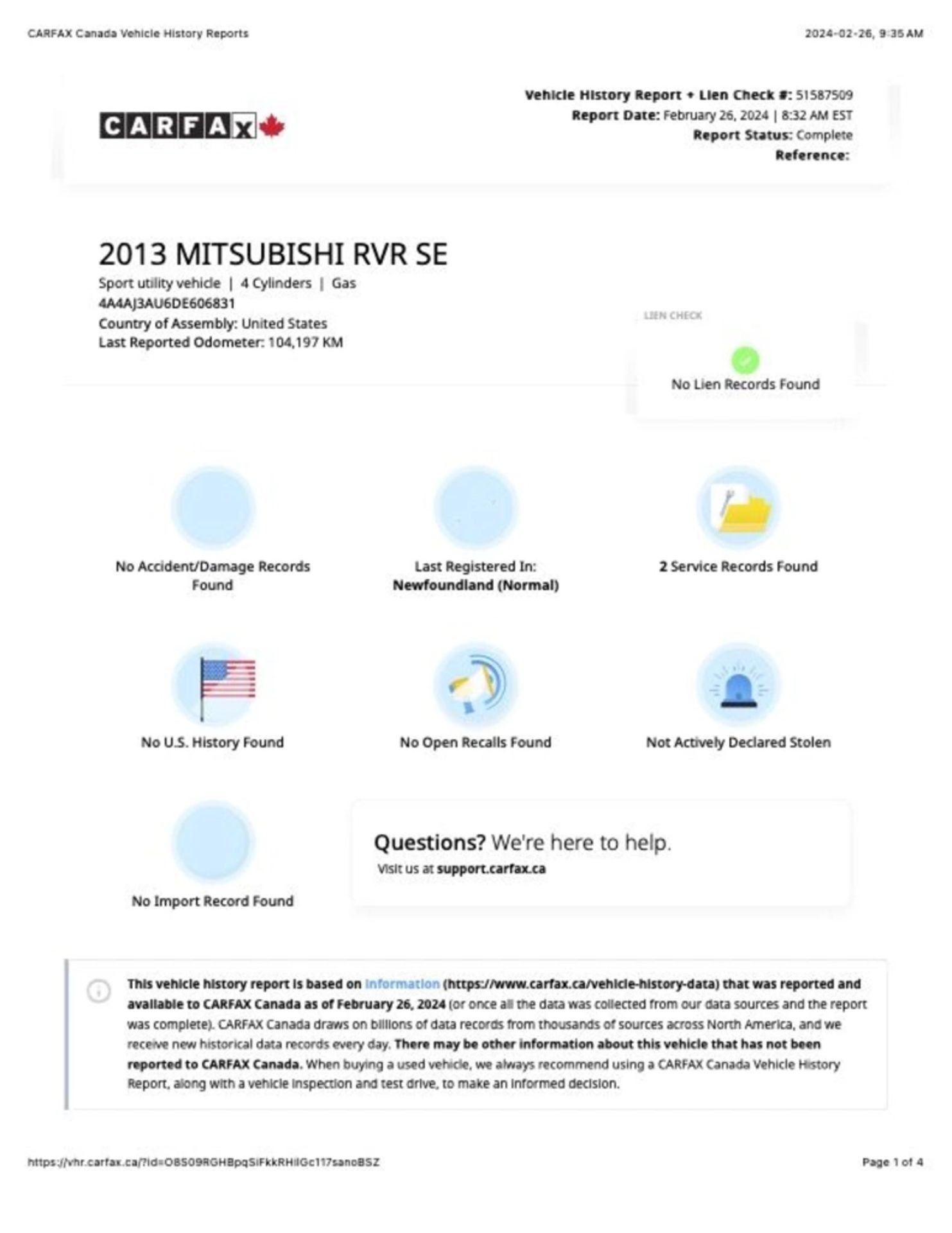 2013 MITSUBISHI RVR SE - Image 9 of 11