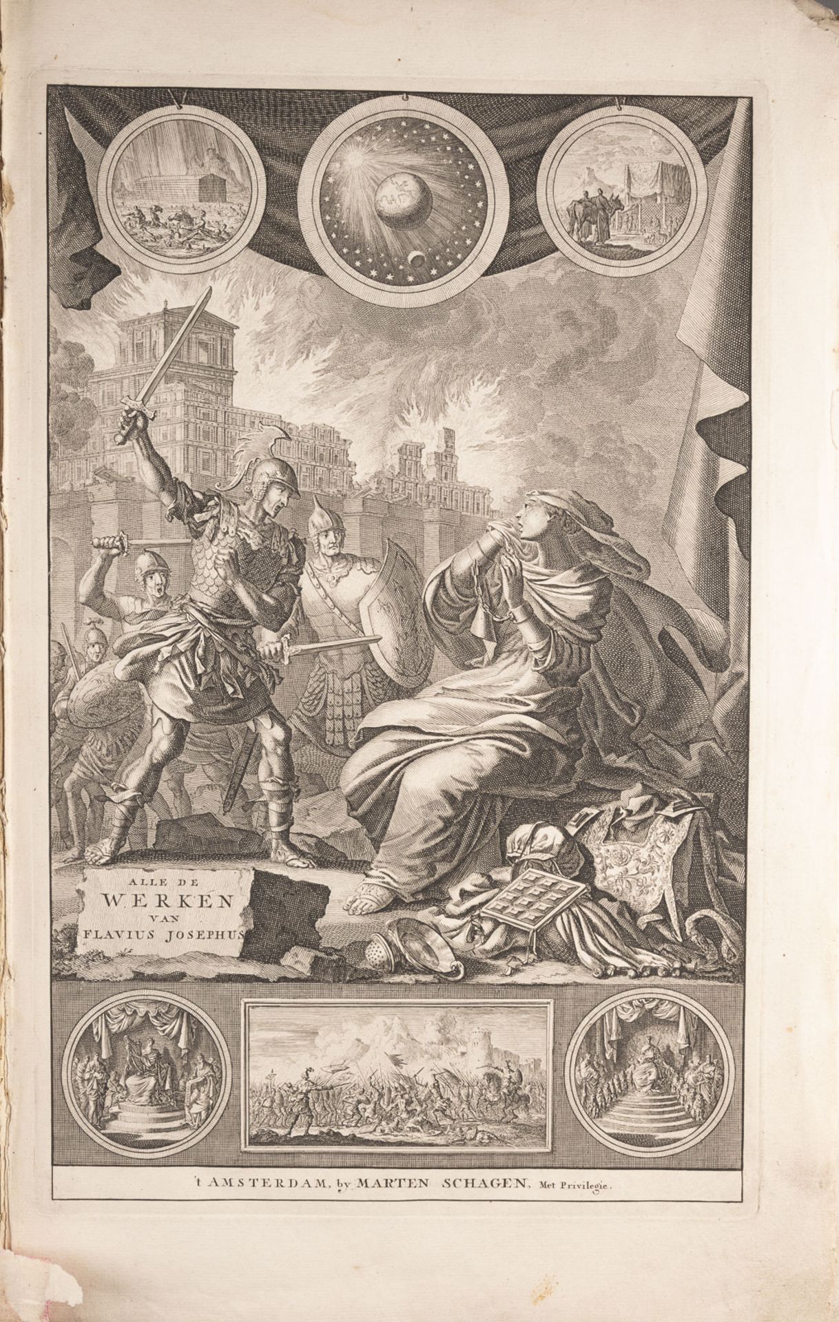 'ALLE DE WERKEN VAN FLAVIUS JOSEPHUS (...)' - Image 4 of 8