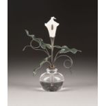 VASE MIT CALLA-ZWEIG 