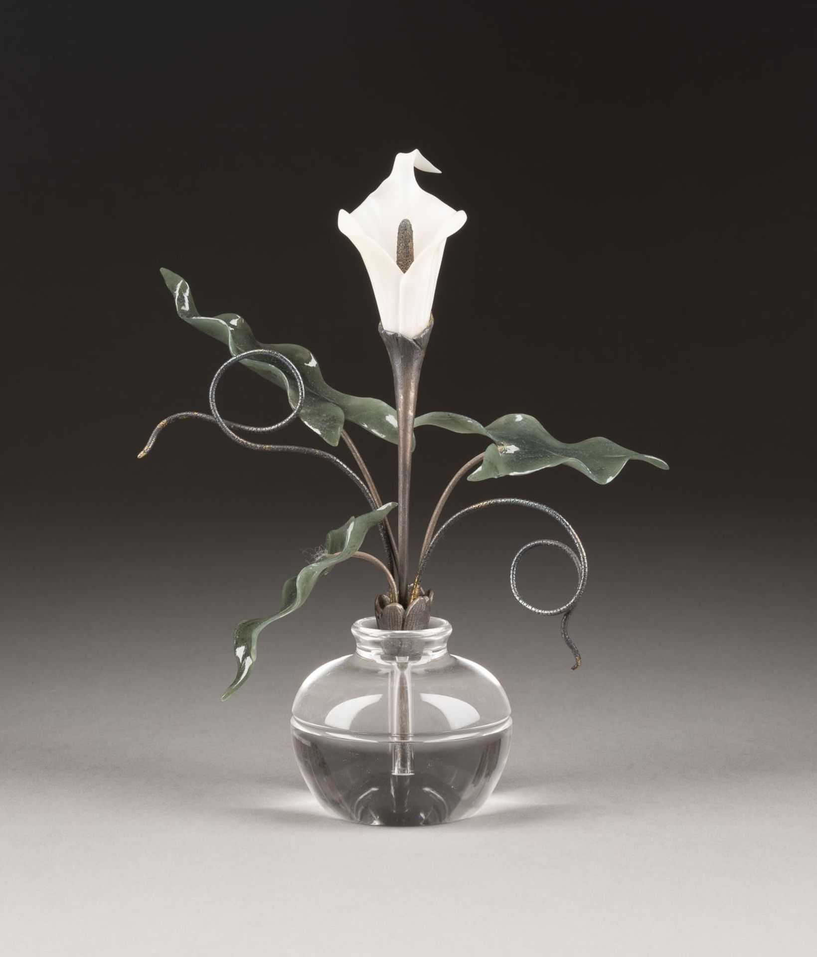 VASE MIT CALLA-ZWEIG 