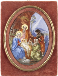 PLAKETTE MIT DER GEBURT CHRISTI - Image 2 of 3