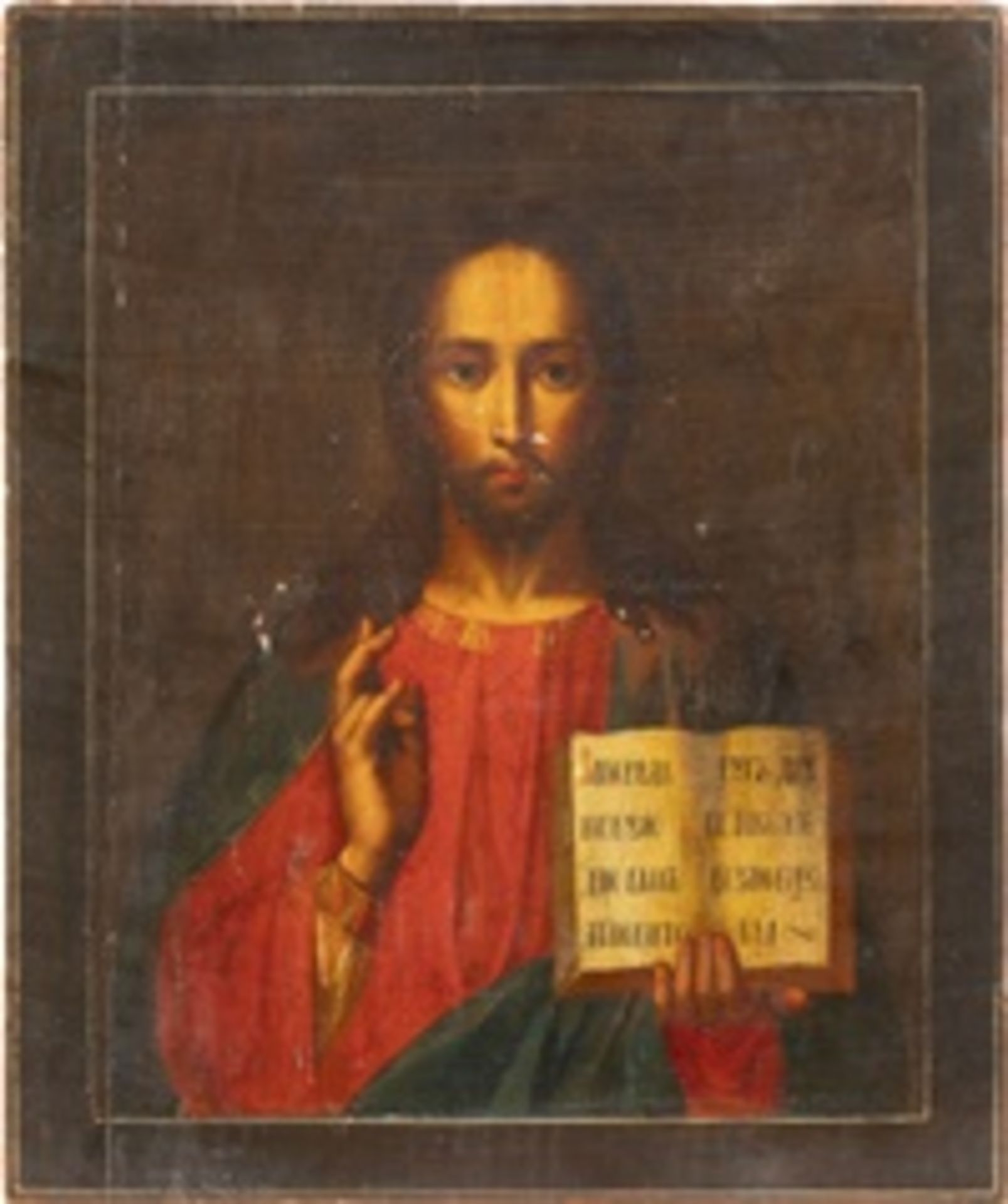 IKONE MIT CHRISTUS PANTOKRATOR  - Bild 2 aus 3