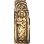 BYZANTINISCHES RELIEF MIT EINEM APOSTEL 