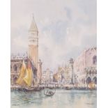 Ansicht von Venedig mit Dogenpalast und Markusplatz