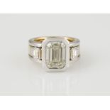 RING - DIAMANT CA. 5.70 CT.