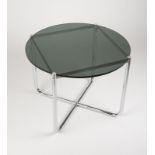 LUDWIG MIES VAN DER ROHE TISCH / BEISTELLTISCH MODELL 'MR 140' VON KNOLL INTERNATIONAL