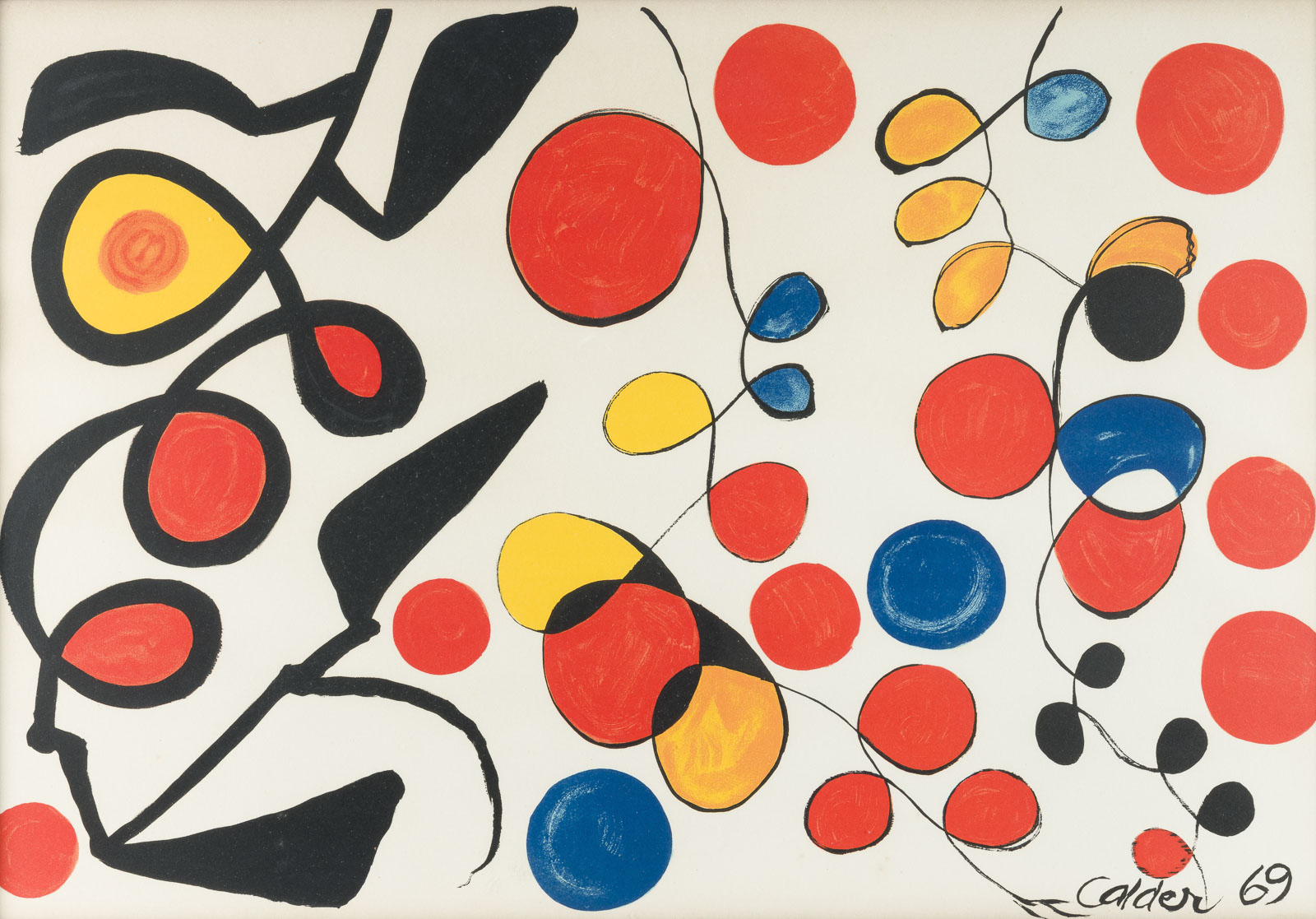 ALEXANDER CALDER 'SPRING CARNIVAL' (1969)