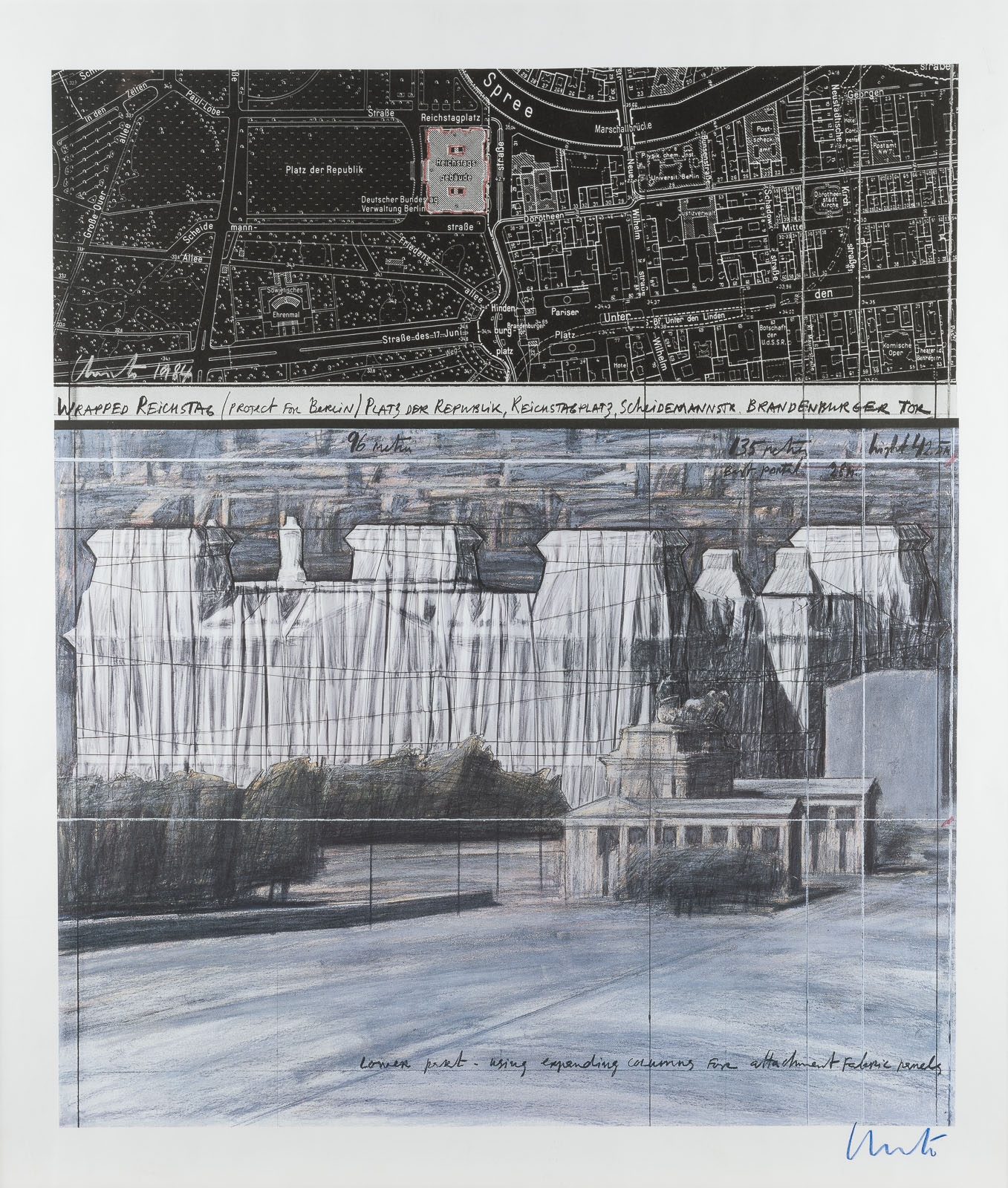 CHRISTO & JEANNE-CLAUDE 'WRAPPED REICHSTAG'