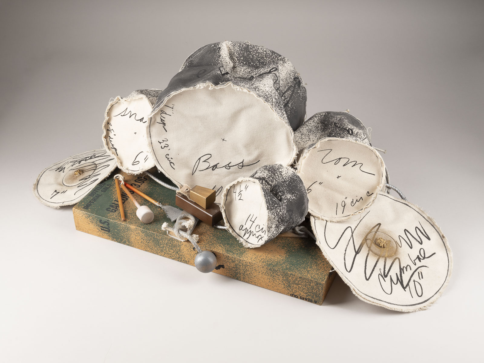 'MINIATURE SOFT DRUM SET' (1969) - Image 2 of 5