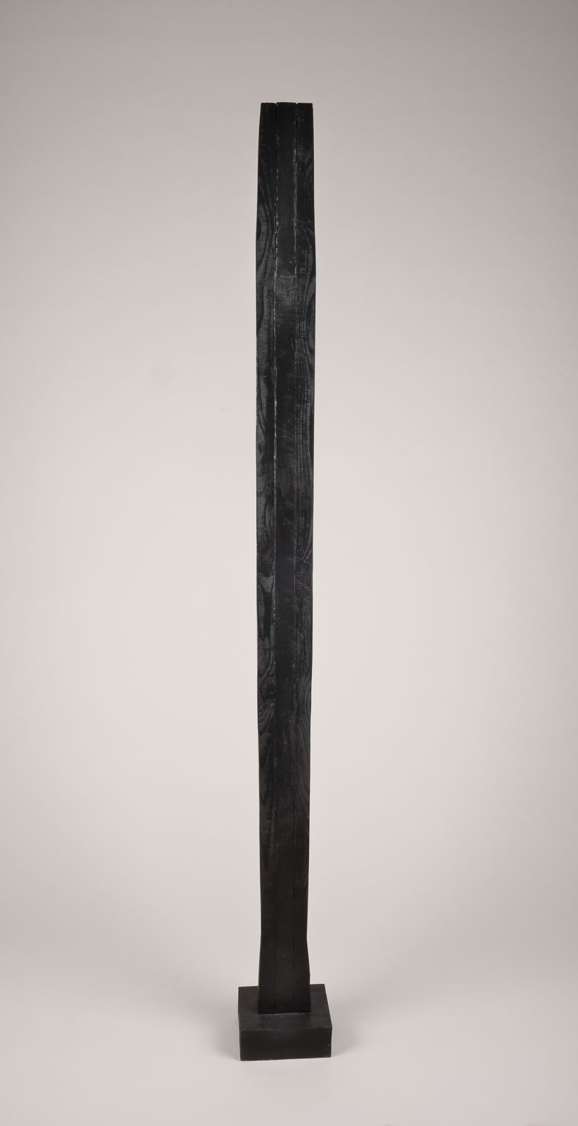 CHRISTA VON SCHNITZLER OHNE TITEL (STELE SCHWARZ) (UM 1985) - Bild 2 aus 2