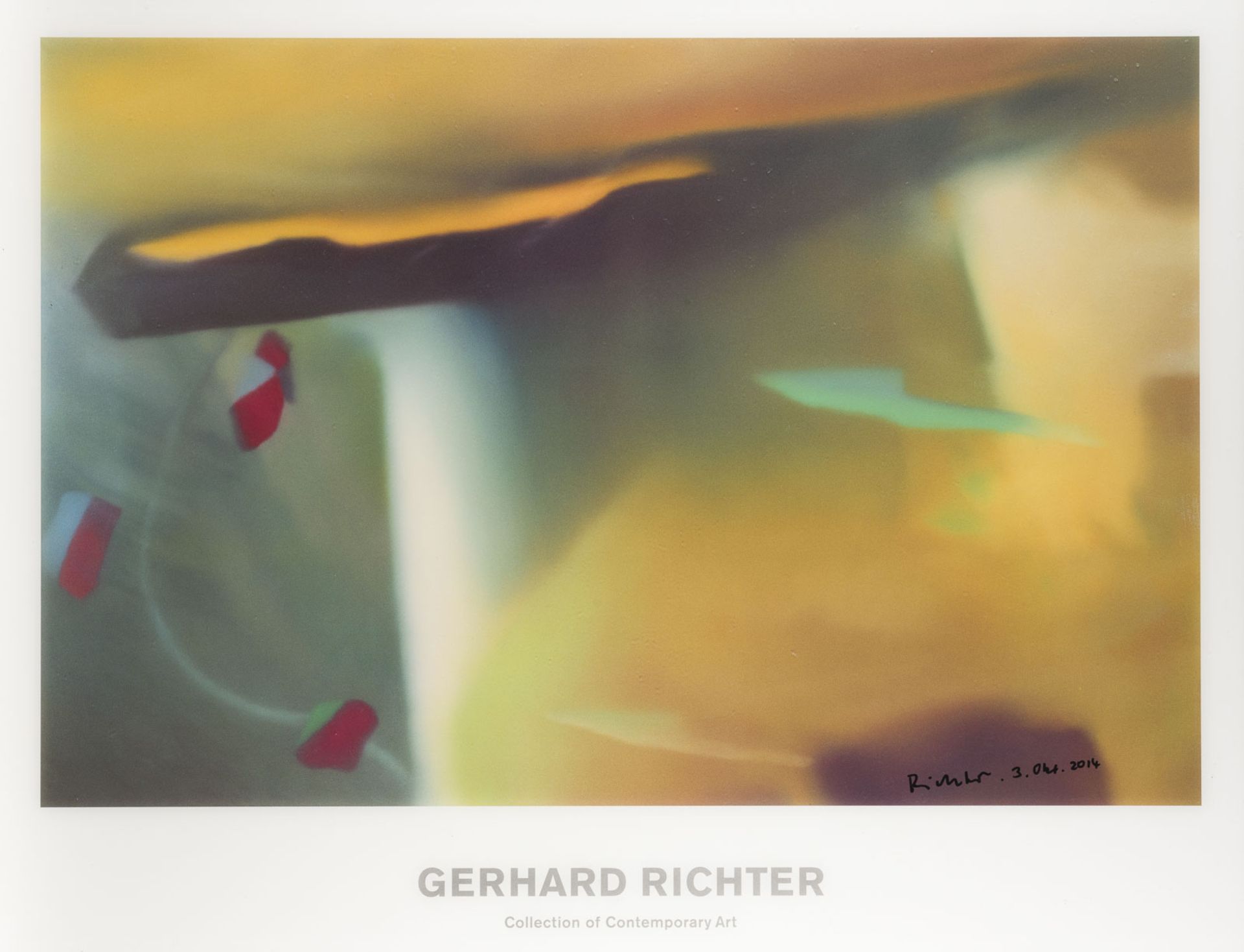 GERHARD RICHTER PLAKAT 'COLLECTION OF CONTEMPORARY ART'