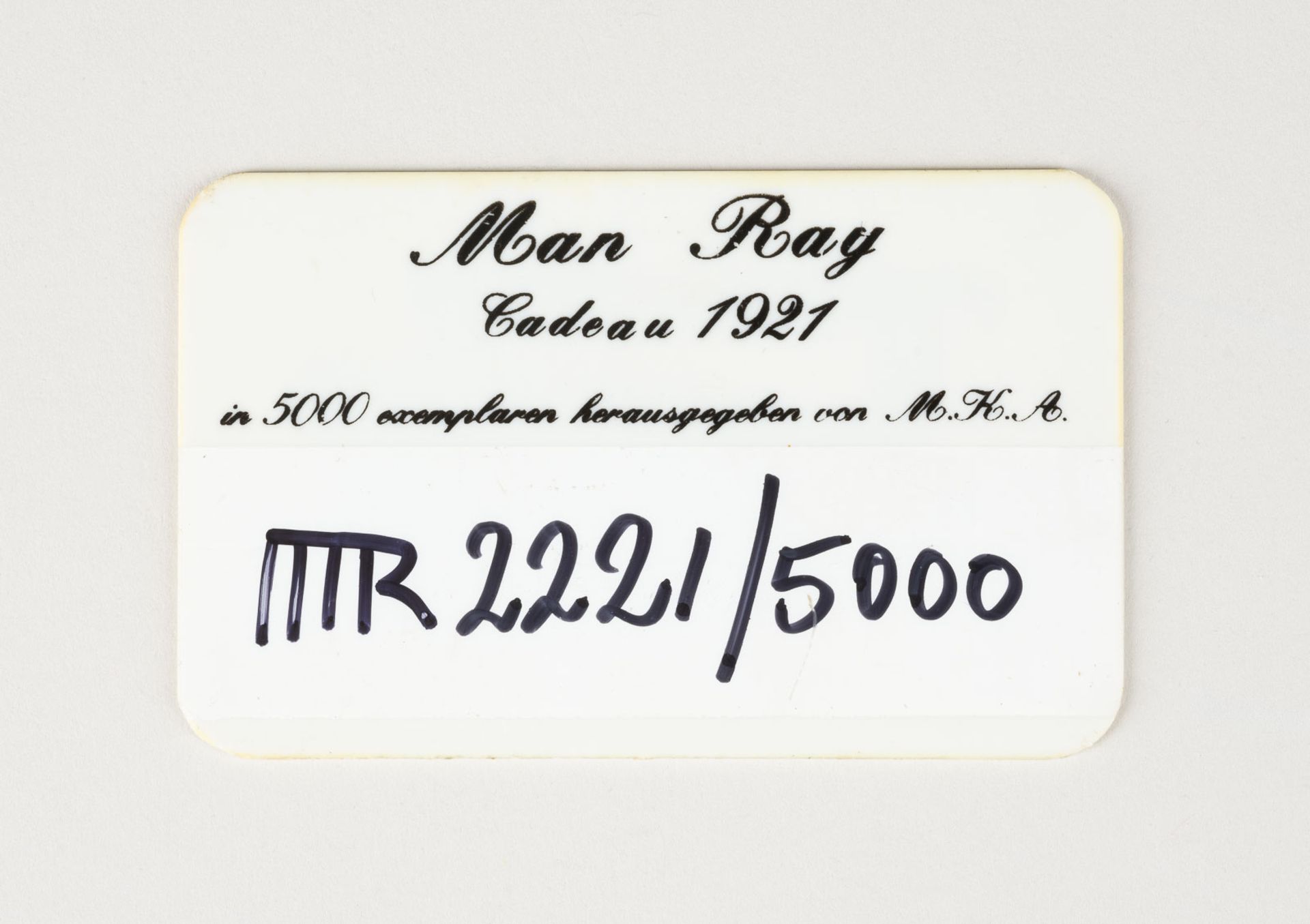 MAN RAY 'CADEAU' (1921/1974) - Bild 3 aus 3