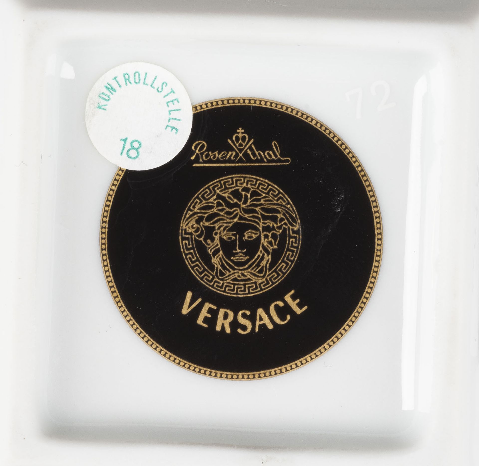 ROSENTHAL MEETS VERSACE: ZWEI SCHALEN 'MEDUSA' UND ZWEI UNTERSETZER 'MEDUSA LUMIERE' - Bild 2 aus 2