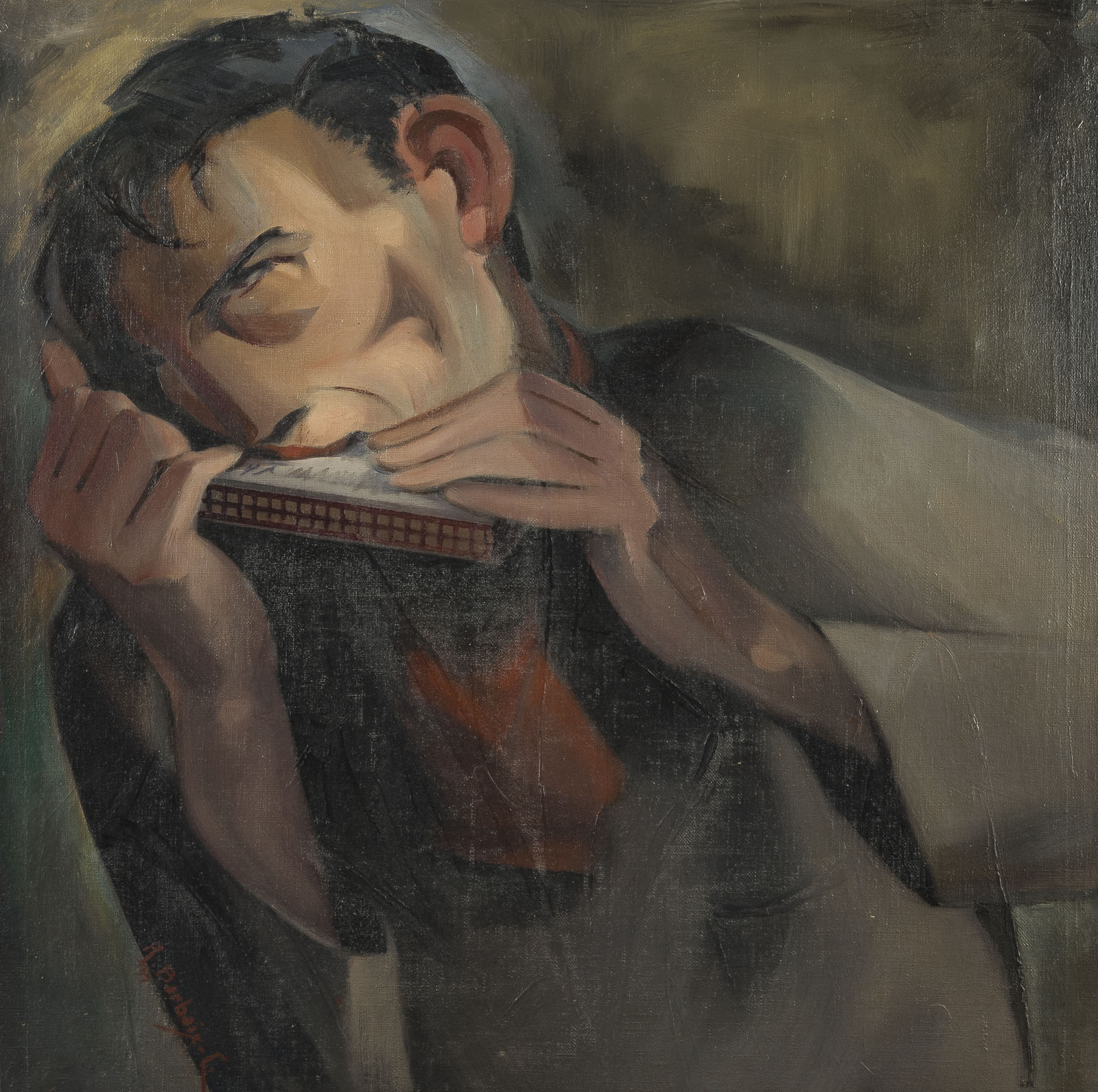 'MUNDHARMONIKASPIELER' (1939)