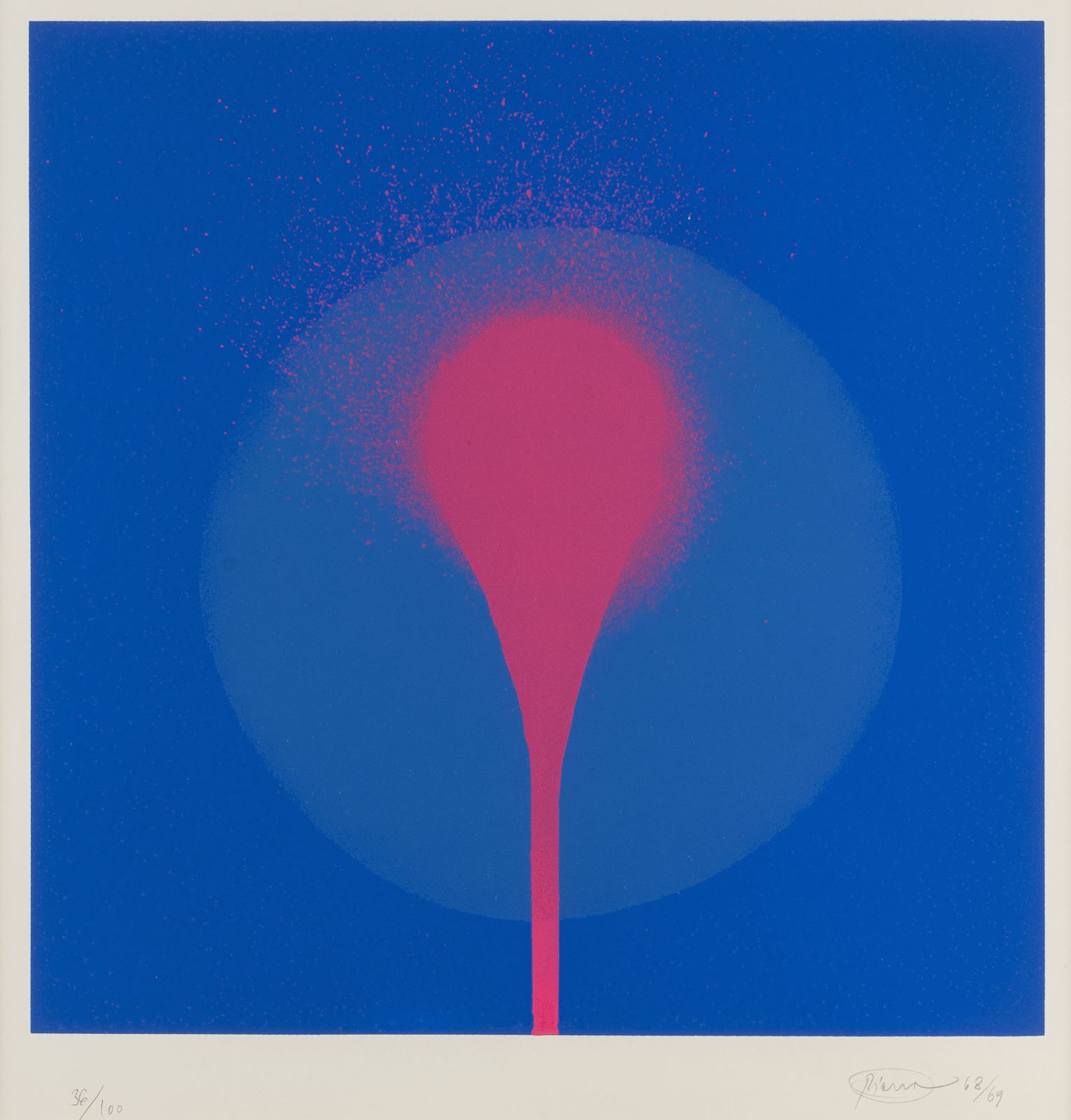 OTTO PIENE 'TELEBLAU' (1968/69)