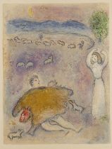 MARC CHAGALL 'LA RUSE DE DORCON' (1961)