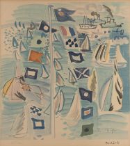 RAOUL DUFY SEEGELBOOTE