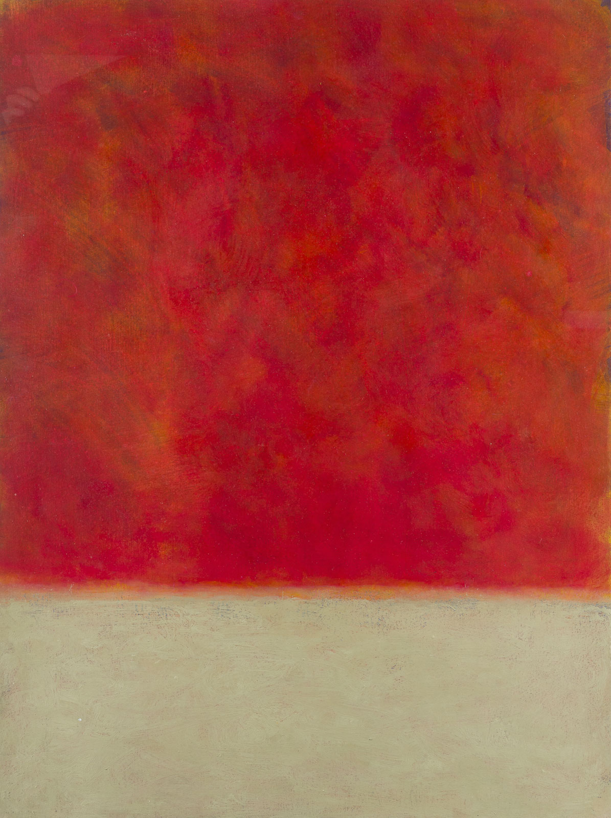 OHNE TITEL (ROT-GRAU) (C. 1993)