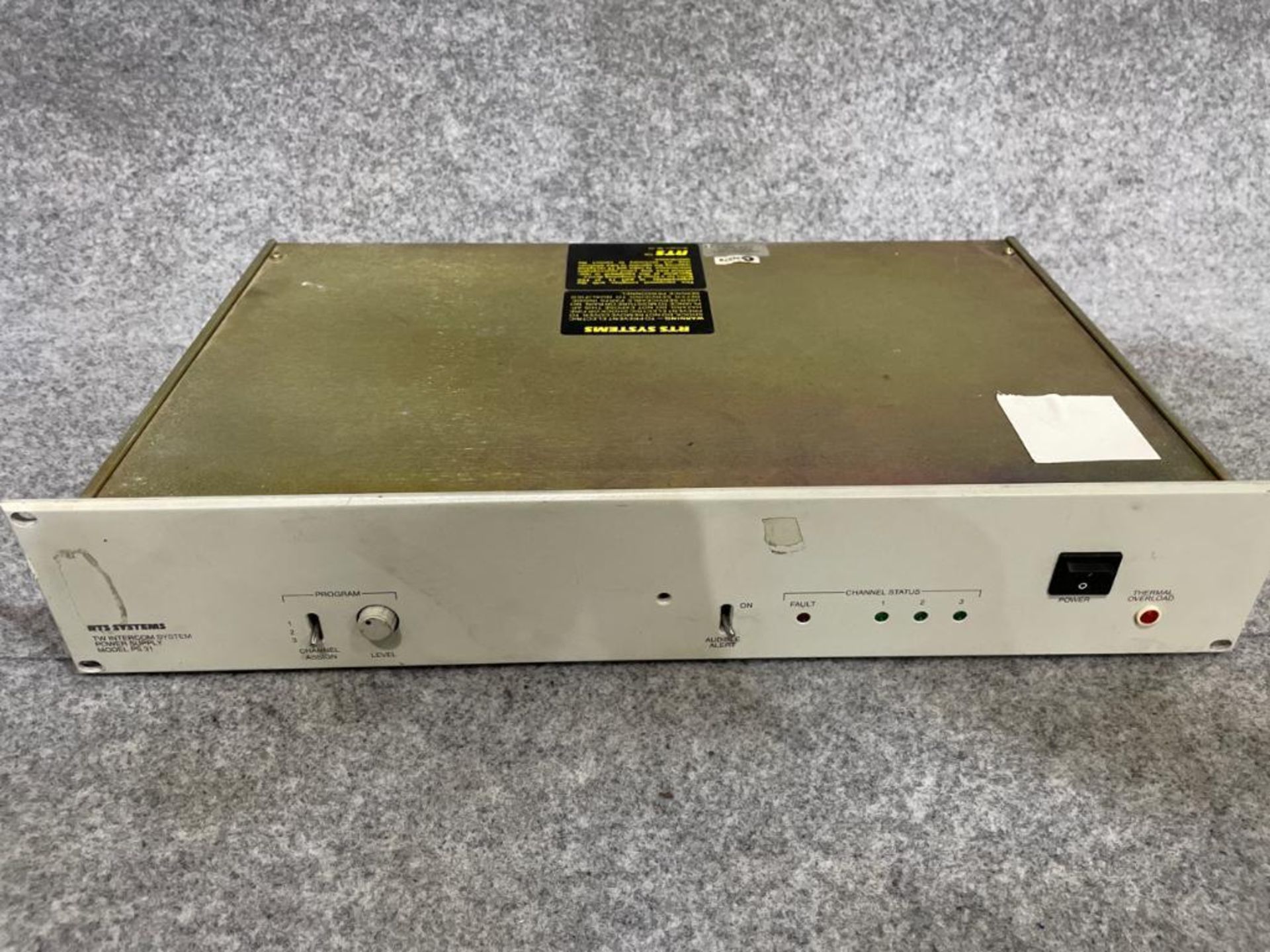RTS Systems TW Intercom Systems Power Supply  Model: RTS Systems PS 31